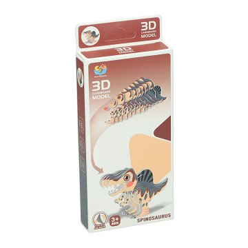 DIY 3D-Modellpuzzle – Dino