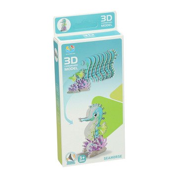 DIY 3D-Modellpuzzle – Seepferdchen