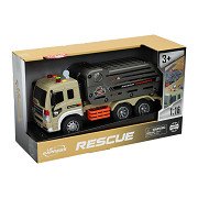 Rescue Truck with Dinosaurs