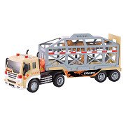 Vrachtwagen met Dinosaurus 1:16 - met Licht en Geluid