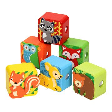 Wooden Pencil Sharpener Forest Animals