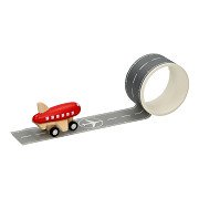 Wooden Plane with Path Tape, 8mtr