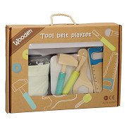 Gereedschapsriem met Houten Gereedschap