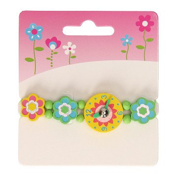 Armbanduhr Holzblume