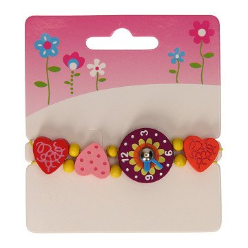 Armbanduhr Holzherzen