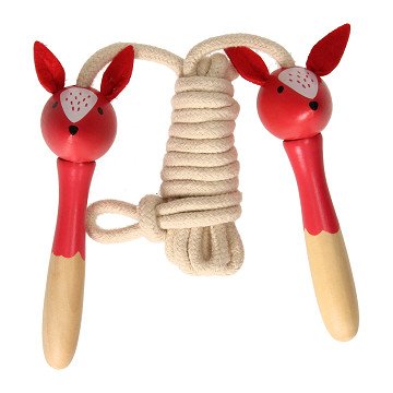 Wooden Jump Rope Animal - Fox