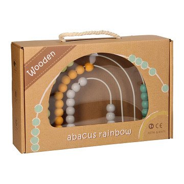 Counting Frame Wood Pastel