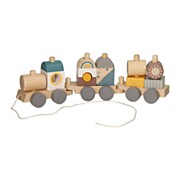 Wooden Stacking and Pull Train