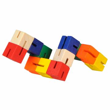 Wooden switching puzzle