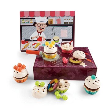 Cupcakes-Spielset aus Holz