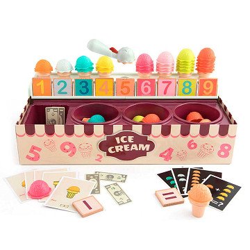 Ice cream learning box, 87 pcs.