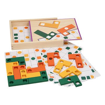 Wooden Shapes Brain Game