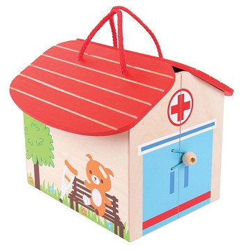 Tragbares Krankenhaus, 11 Teile.