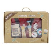Wooden Doctor Playset in Bag - 14 pcs.