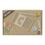 Holzwebstuhl-Bastelset, 11-tlg.