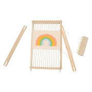 Hout Weefgetouw Handwerken Knutselset, 11dlg.