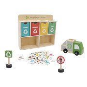 Wooden Recycling Center Playset