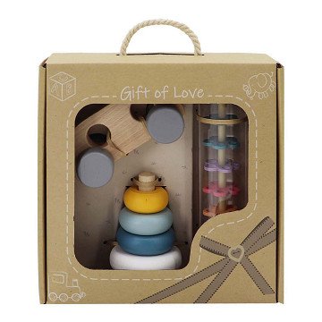 Wooden Baby Toys Playset, Set of 3