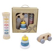 Wooden Baby Toys Playset, Set of 3