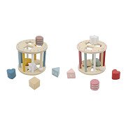 Houten Vormenstoof Rollend