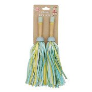 Houten Pompons, 2st.