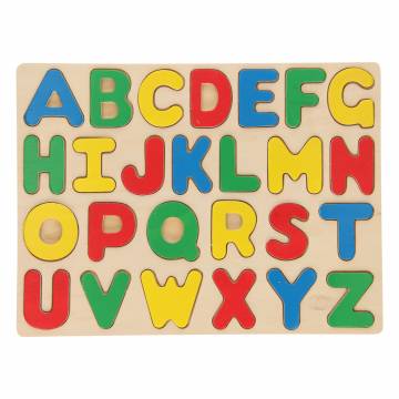 Wooden Alphabet Puzzle, 26pcs. | Thimble Toys