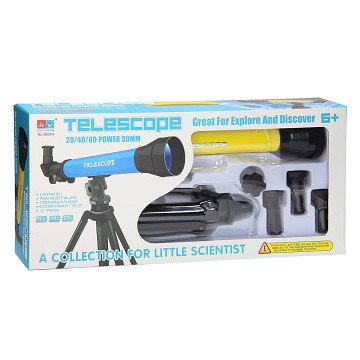 Telescope on Stand - Yellow