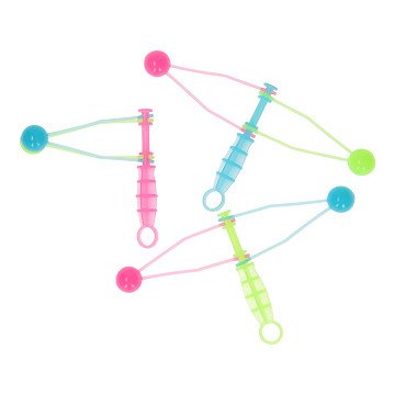 Klick-Klack-Bälle Glow in the Dark, 3 Stück