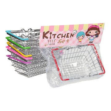 Metal Shopping Basket Small