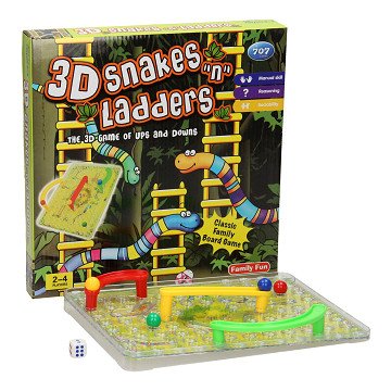 Snakes & Ladder Game 3D