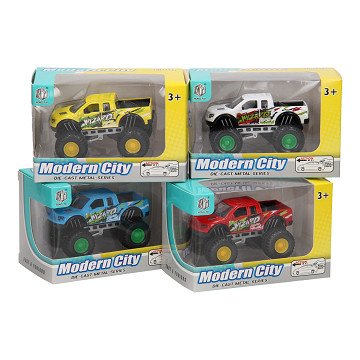 Die Cast Pull Back Monster Truck