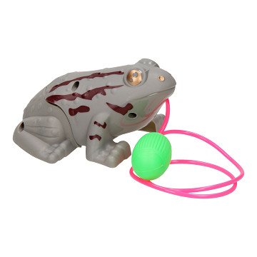 Jumping frog with pump