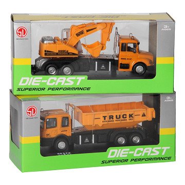Die-cast Construction Work Vehicles