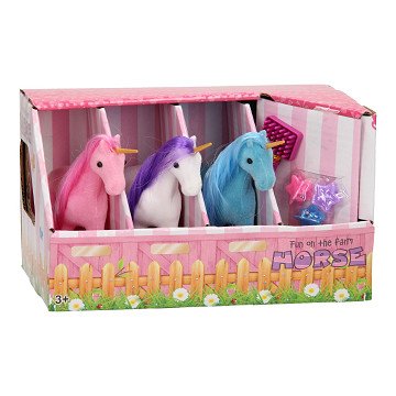 Stable with Unicorns, 7 pcs.