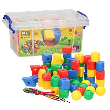 Mega Beads in Storage Box, 69pcs.