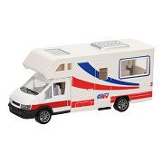 Die-cast Camper White