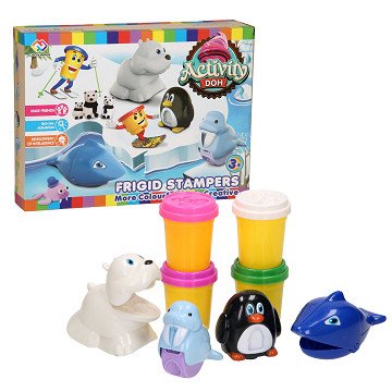 Clay Set 3D Shapes - Arctic Animals