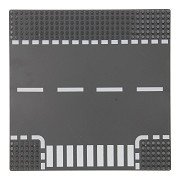 Construction plate T-junction Gray