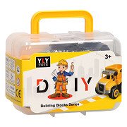 Werkvoertuig in Opbergkoffer - Geel