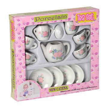 Porcelain Tea Set, 11 pcs