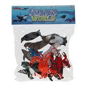 Large Toy Figures Ocean Animals, 11pcs.