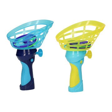 Starten Sie das Fang- und Wurfspiel „Cup UFOs“.