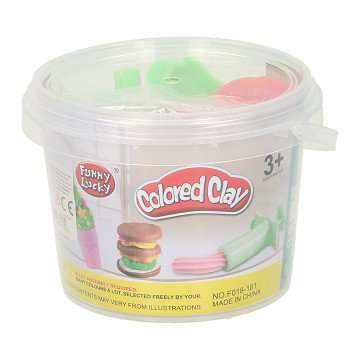Kleiset in Opbergbox Lekkernijen - 6 Kleuren Klei