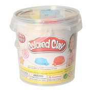 Kleiset in Opbergbox Lolly's Maken - 12 Kleuren Klei