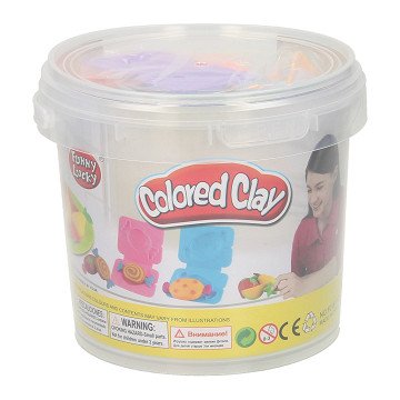 Clay Set in Storage Box Fruit - 24 Colors Clay