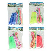 Rainbow cord skipping rope