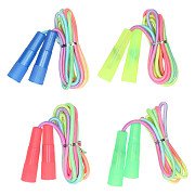 Jump rope with rainbow cord