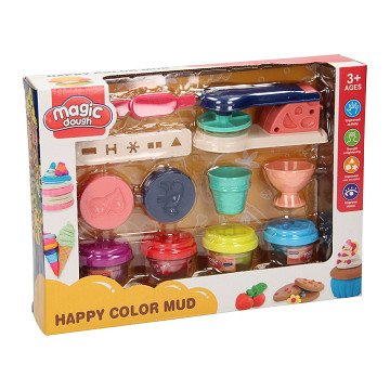 Kleiset met IJsjes en Gebak - 4 Kleipotjes