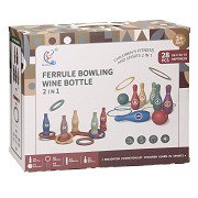 Ringwurf- und Bowlingspiel 2 in 1