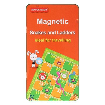 Snake and Ladder Game Magnetic in Tin